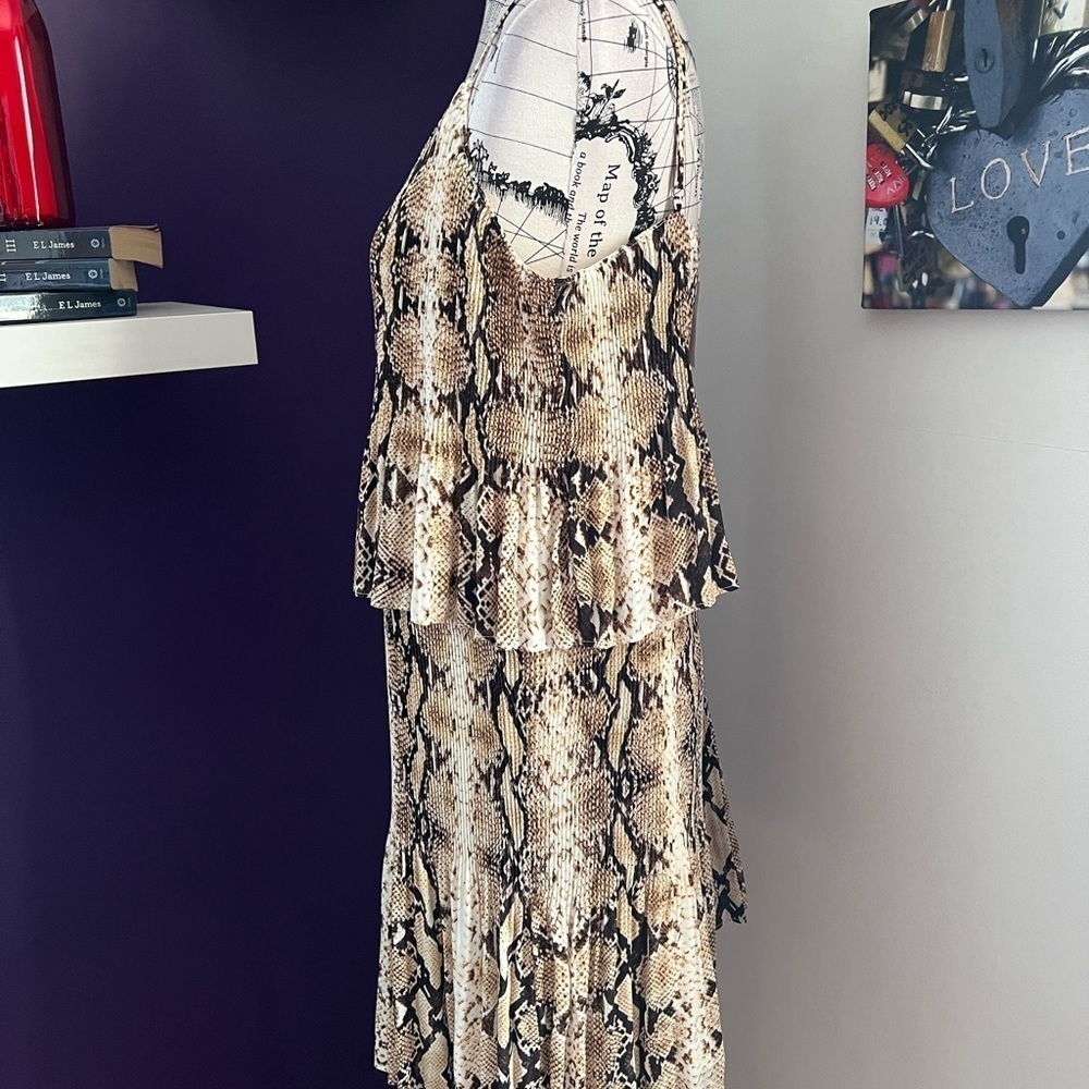 Gibson Python Print Dress NWT - Picture 5 of 10
